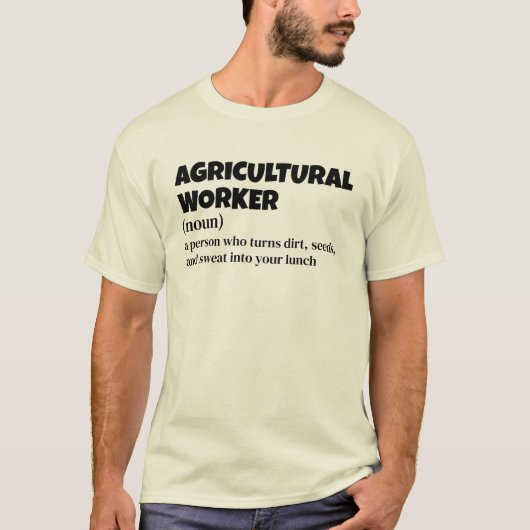 Ranch-Mitarbeiter - Funny Definition T-Shirt (Vorderseite)