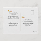 Ranch Oyster Crackers Rezept Erntedank Food Postkarte (Rückseite)