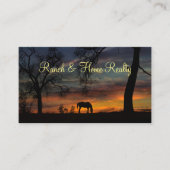 Ranch Real Anwesen Business Cards Visitenkarte (Vorderseite)