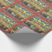 Ranch-Rodeo-Cowboy des Western-101 Geschenkpapier (Ecke)