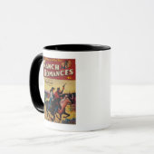 Ranch Romances Magazine Cover Tasse (Vorderseite Links)