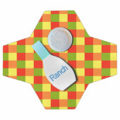 Ranch-Salatsauce Fußball (Flach)