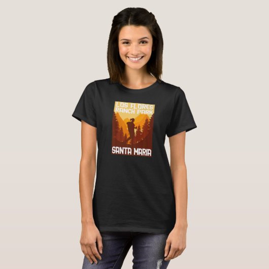 Ranch Santa Maria Los Flores Naturpark Zuhause m T-Shirt (Vorne ganz)