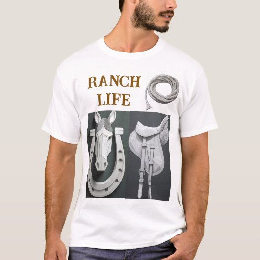 Ranch-Shirt T-Shirt (Vorderseite)