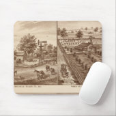 Ranch, Stall, Tulare Co., Cal Mousepad (Mit Mouse)