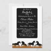 Ranch- und Reitveranstaltungen Einladung (Vorderseite)