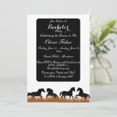 Ranch- und Reitveranstaltungen Einladung (Stehend Vorderseite)