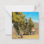 Ranch Windmill, Carson, Nevada, Maynard Dixon Mitteilungskarte (Vorderseite)