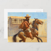 Ranchero aus dem alten Kalifornien von Maynard Dix Postkarte (Vorne/Hinten)