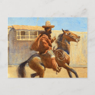 Ranchero aus dem alten Kalifornien von Maynard Dix Postkarte