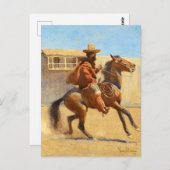 Ranchero aus dem alten Kalifornien von Maynard Dix Postkarte (Vorne/Hinten)