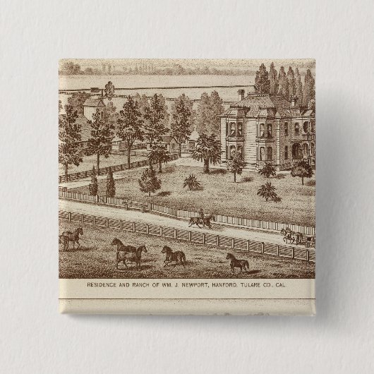 Ranches, Hanford, Cal Button (Vorderseite)