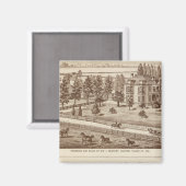 Ranches, Hanford, Cal Magnet (Vorderseite/Rückseite)