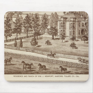 Ranches, Hanford, Cal Mousepad