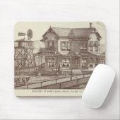 Ranches, Poplar, Cal Mousepad (Mit Mouse)