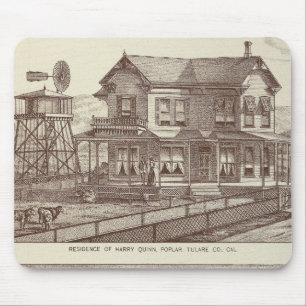 Ranches, Poplar, Cal Mousepad