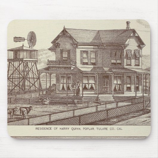 Ranches, Poplar, Cal Mousepad (Vorne)