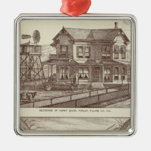 Ranches, Poplar, Cal Ornament Aus Metall