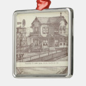Ranches, Poplar, Cal Ornament Aus Metall (Links)