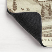 Ranches, Visalia, Cal Mousepad (Ecke)