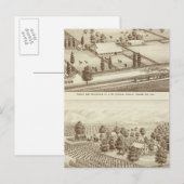 Ranches, Visalia, Cal Postkarte (Vorne/Hinten)