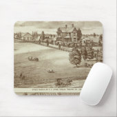 Ranches, Visalia, Tulare, Cal Mousepad (Mit Mouse)