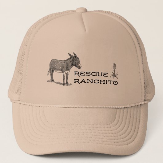 Ranchito-Logo-Hut Truckerkappe (Vorderseite)