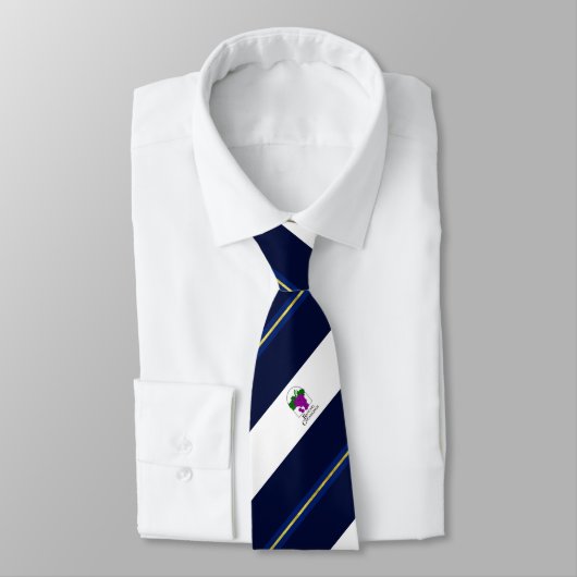 Rancho Cucinna (Kalifornien) Stadtflagge Neck Tie Krawatte (Gebunden)