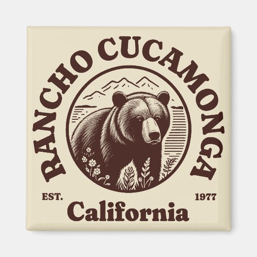 Rancho Cucwithin a California Magnet (Vorne)