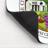 Rancho CucZIA (Kalifornien) City Siegel Mousepad (Ecke)
