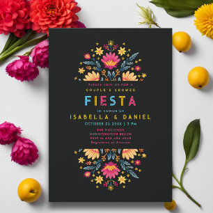 Rancho Fiesta Rustic Coed Polterabend Einladung