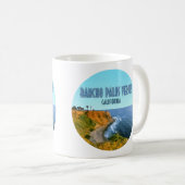 Rancho Palos Verdes California Leuchtturm Kaffeetasse (VorderseiteRechts)