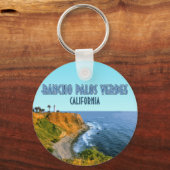 Rancho Palos Verdes California Point Vicente Schlüsselanhänger (Vorderseite)