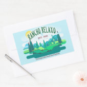Rancho Relaxo Spring Logo Rechteckiger Aufkleber (Umschlag)