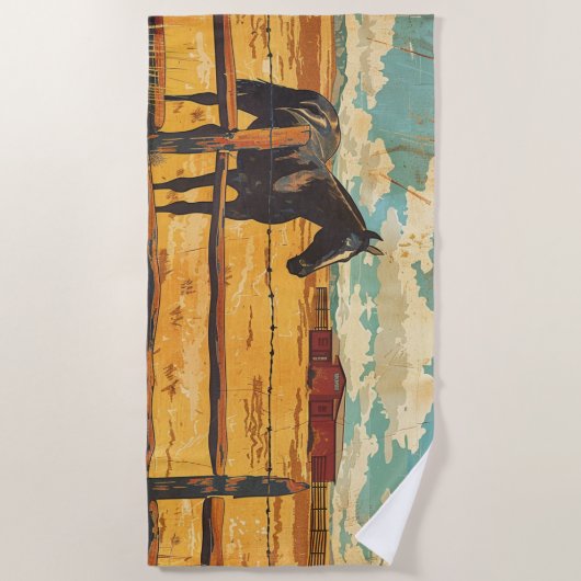 Rancho Tranquilo Strandtuch (Vorderseite)