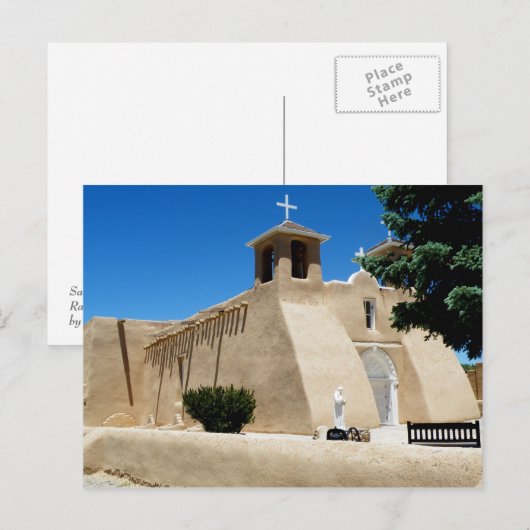 Ranchos de Taos Postkarte (Vorne/Hinten)