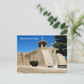 Ranchos de Taos Postkarte (Stehend Vorderseite)