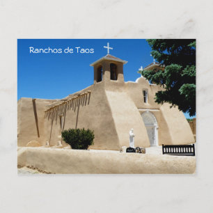Ranchos de Taos Postkarte