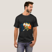 Ranchu Goldfisch Freund T-Shirt (Vorne ganz)