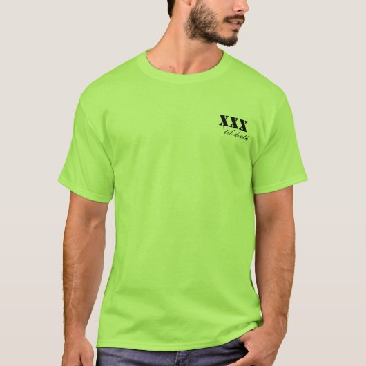 Rand 'bis TodesShirt T-Shirt (Vorderseite)