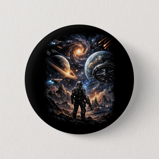 Rand der Galaxie Button (Vorderseite)