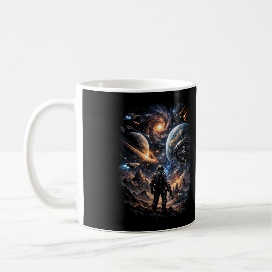 Rand der Galaxie Kaffeetasse (Links)