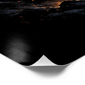 Rand der Galaxie Poster (Ecke)