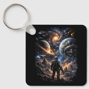 Rand der Galaxie Schlüsselanhänger