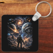Rand der Galaxie Schlüsselanhänger (Rückseite)