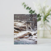 Rand der Nachtpostkarten Postkarte (Stehend Vorderseite)