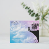 Rand der Postkarte der Liebe (Stehend Vorderseite)