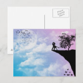 Rand der Postkarte der Liebe (Vorne/Hinten)