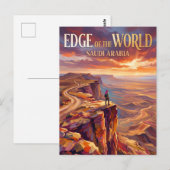 Rand der Welt Saudi-Arabien Postkarte (Vorne/Hinten)