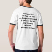 Rand des Grundes T-Shirt (Rückseite)